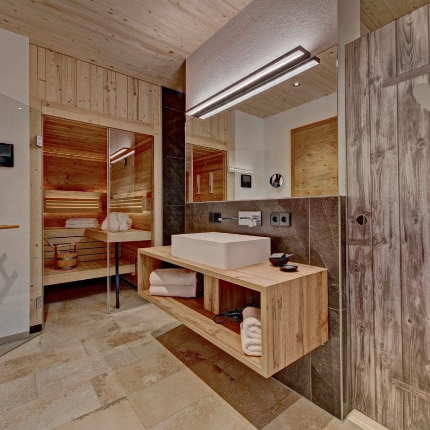 Chalet Falken Badezimmer