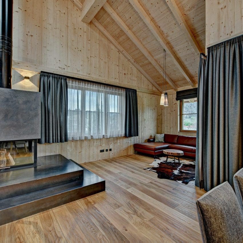 Chalet Hochgrat Kamin