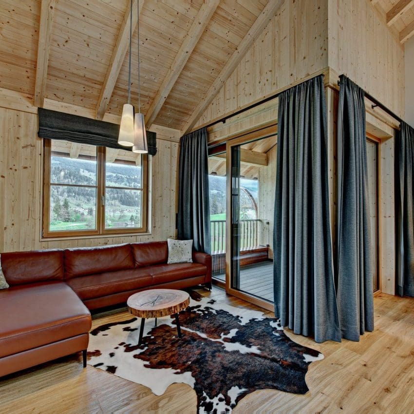 Chalet Hochgrat Wohnzimmer