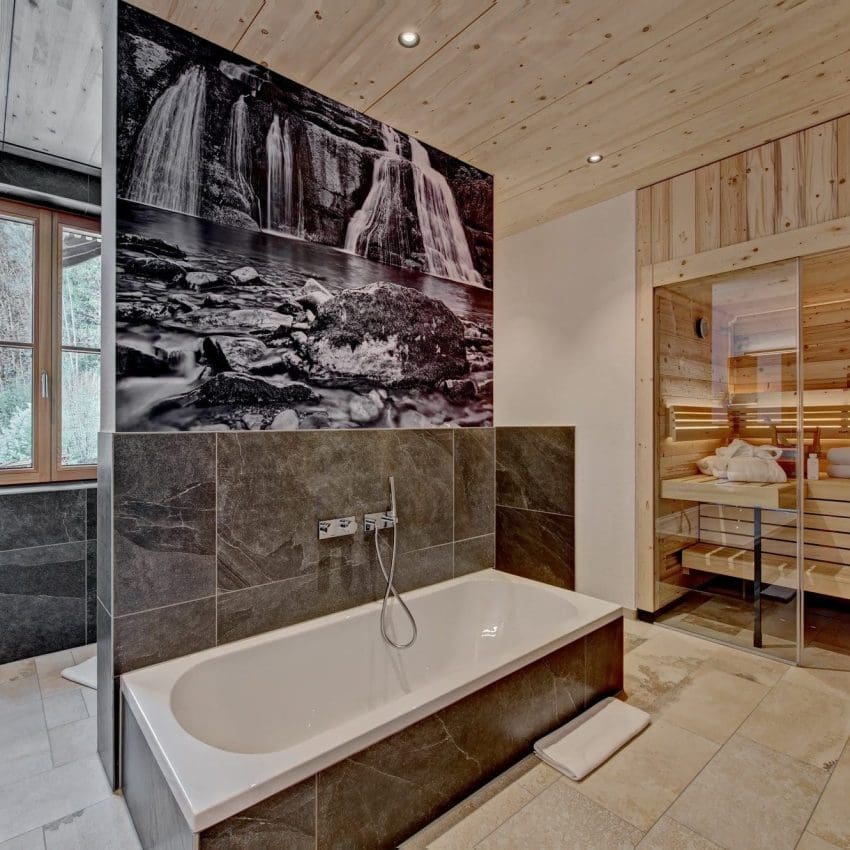 Chalet Hochhäderich Badewanne