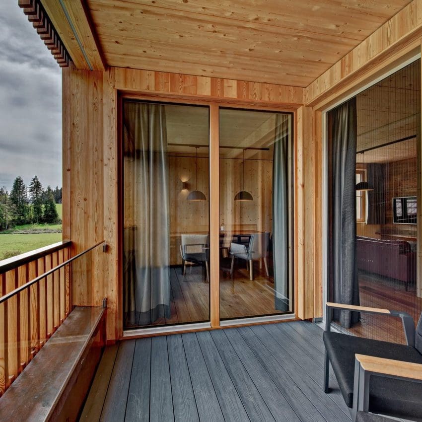 Chalet Hochhäderich Loggia