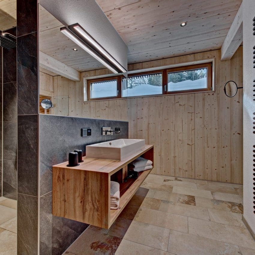 Chalet Rindalphorn Badezimmer