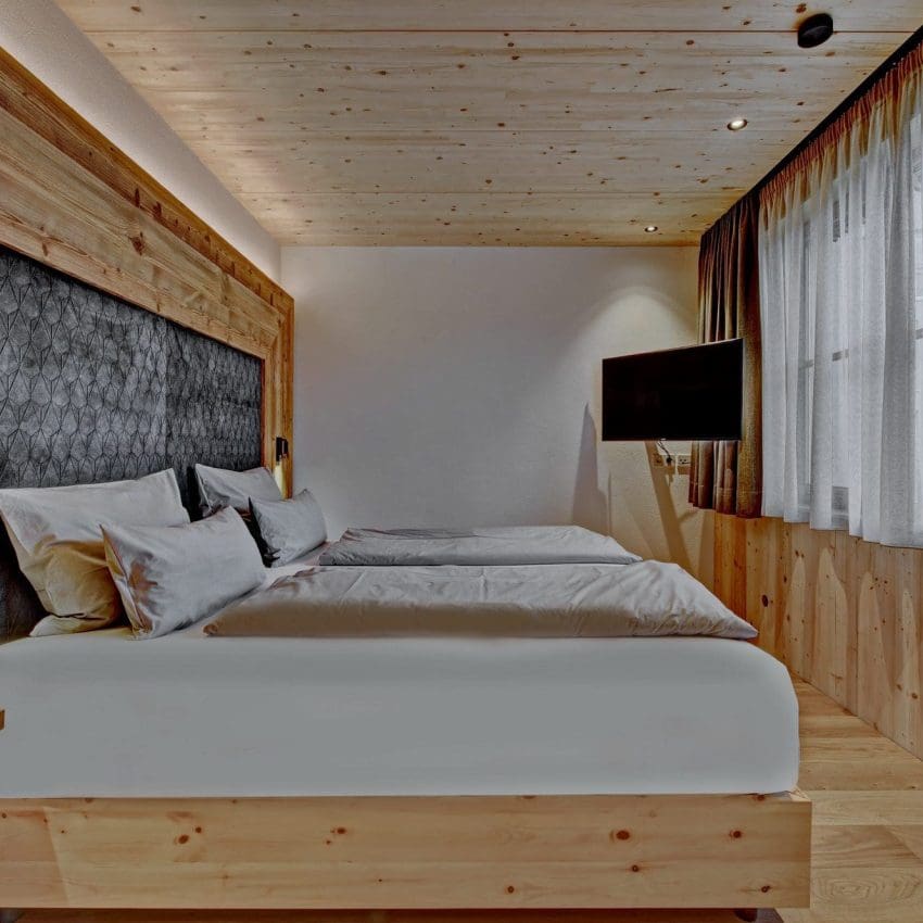 Chalet Rindalphorn Schlafzimmer 1