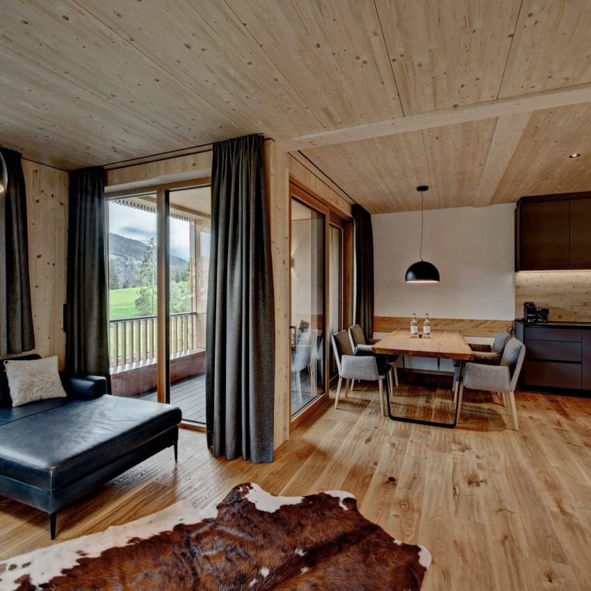 Chalet Rindalphorn Wohnbereich