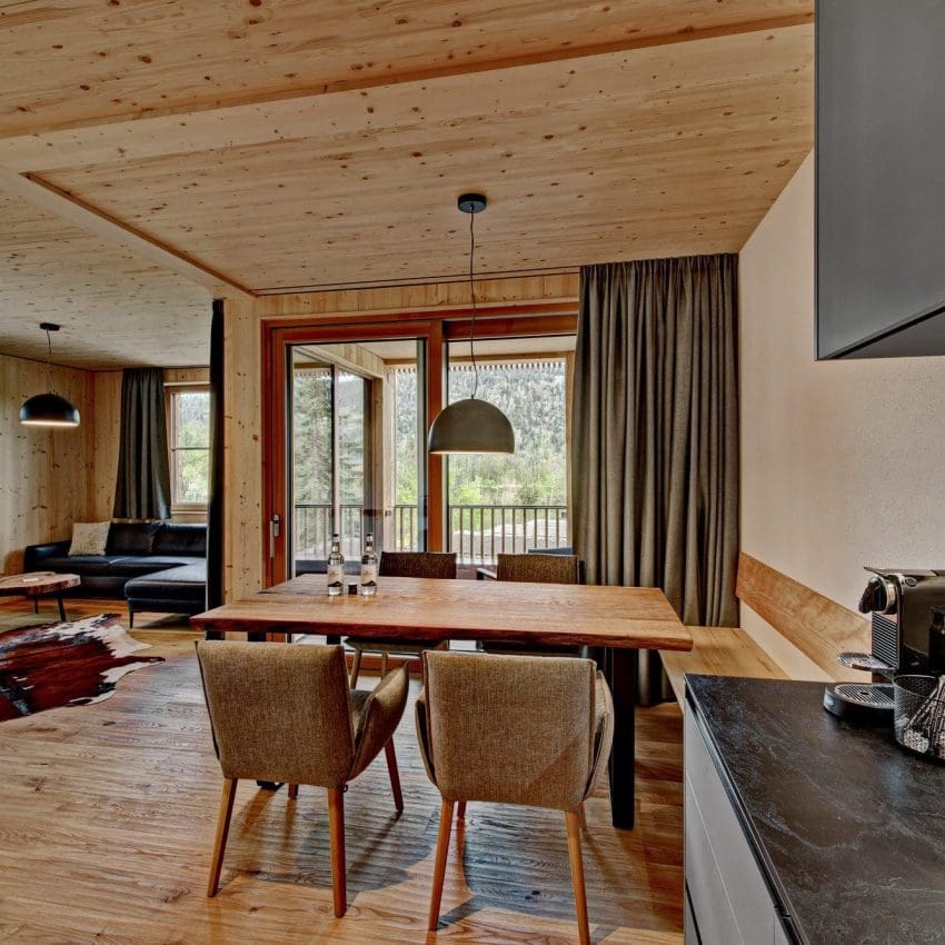 Chalet Rindalphorn Esszimmer