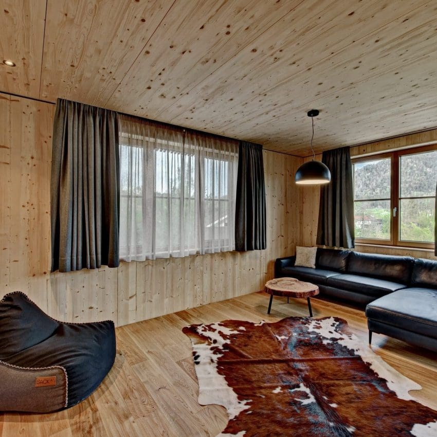 Chalet Rindalphorn Wohnzimmer