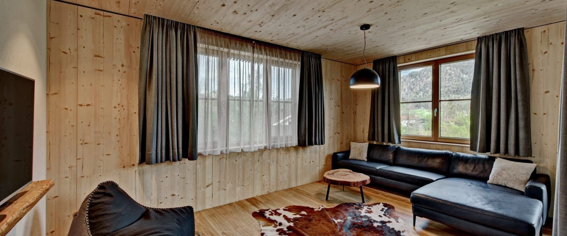 Chalet Rindalphorn Wohnzimmer