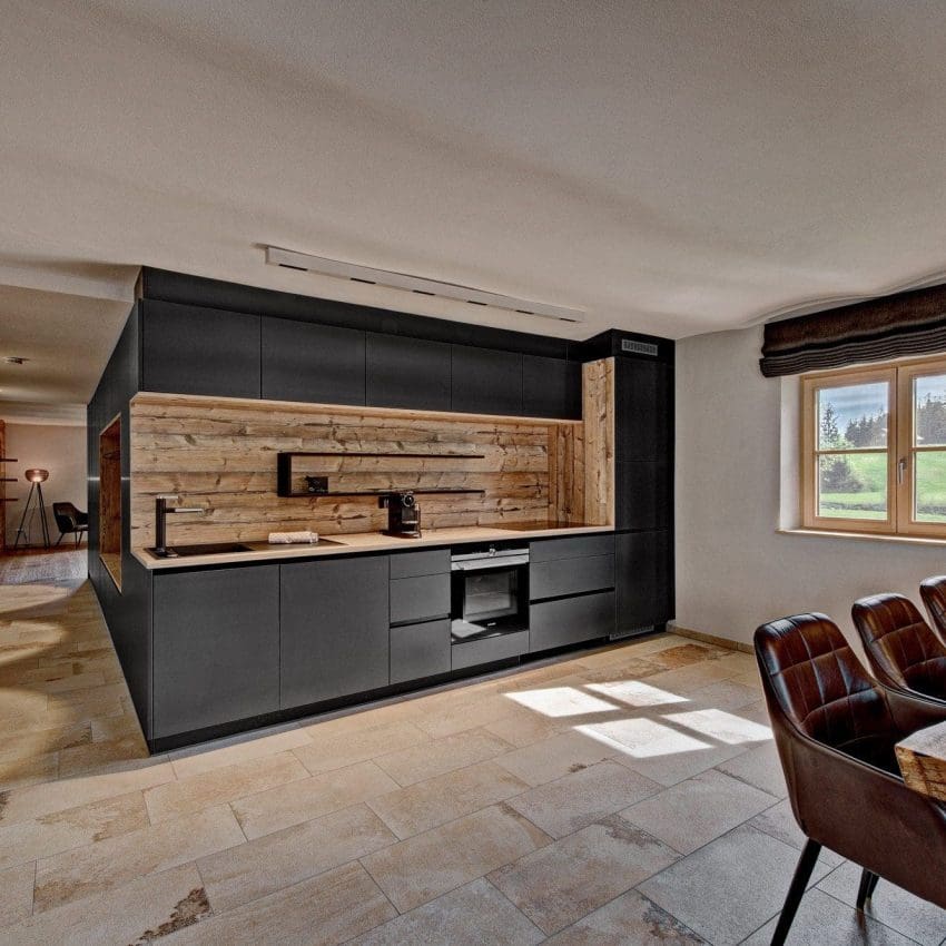 Chalet Seeblick Küche