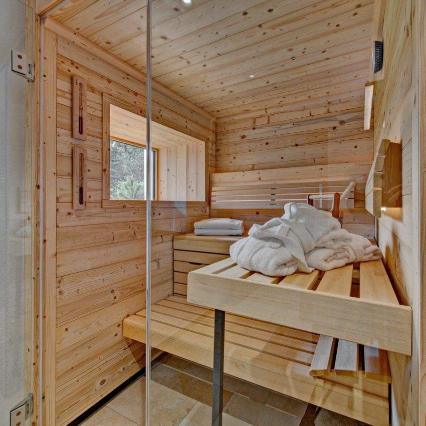 Eigene Sauna in vielen Chalets