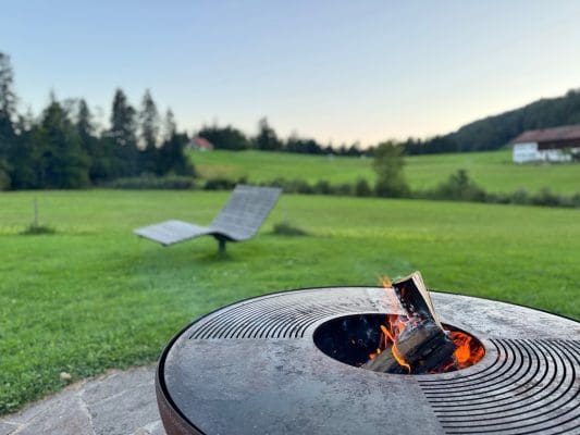 Grill in den Eibele Chalets